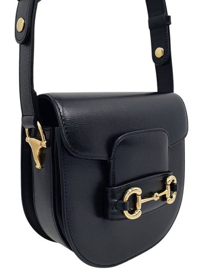 760191 Horsebit 1955 round mini shoulder bag - GUCCI - BALAAN 2