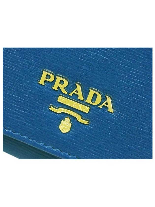 Vitello Move Leather Flat Long Wallet 1MH132 - PRADA - BALAAN 3