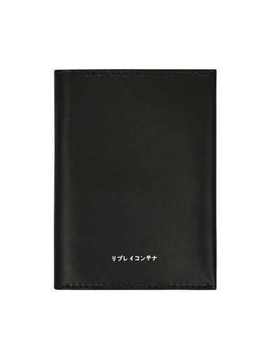 RC Passport Wallet Black - REPLAYCONTAINER - BALAAN 1