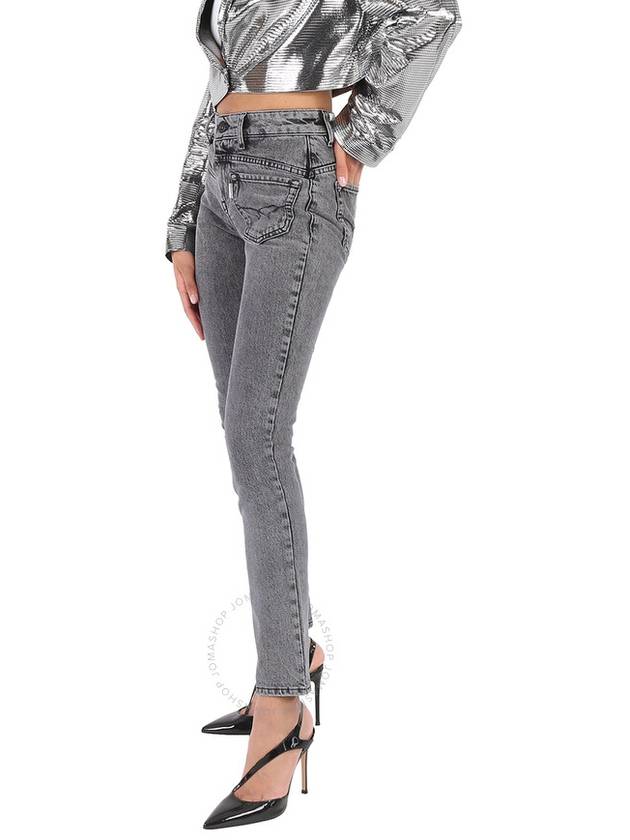 Filles A Papa Ladies Black Twisted Slim Jeans, Waist Size 24" - FILLES A PAPA - BALAAN 2