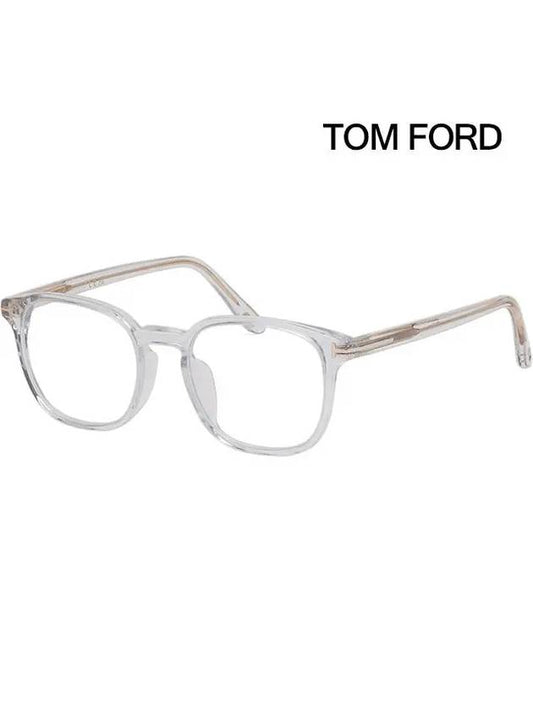 Blue light blocking glasses frame TF5797KB 026 Transparent horn rim eye protection - TOM FORD - BALAAN 1