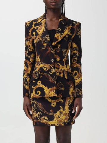 Blazer Versace Jeans Couture in tessuto stampato - VERSACE - BALAAN 1