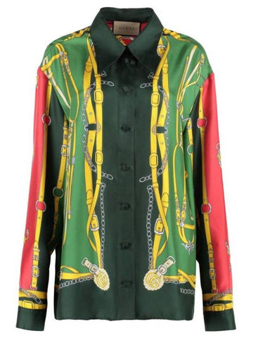 Shirt 727795ZALPU 3010 MULTICOLOR - GUCCI - BALAAN 1