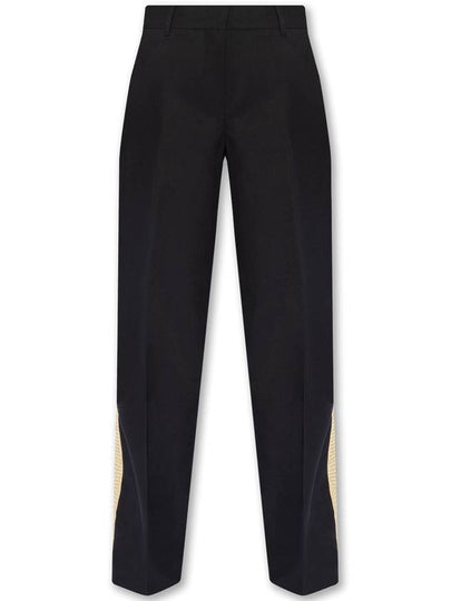 High Waist Straight Pants PWCA107S24FAB0034603 - PALM ANGELS - BALAAN 2