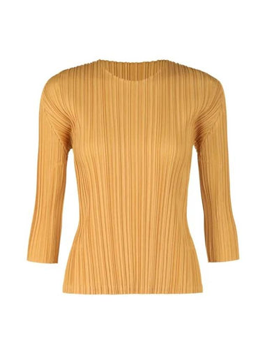 mellow pleated top - ISSEY MIYAKE - BALAAN 1