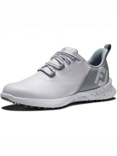 Women's Logo Waterproof Spike Shoes Grey - FOOTJOY - BALAAN 2