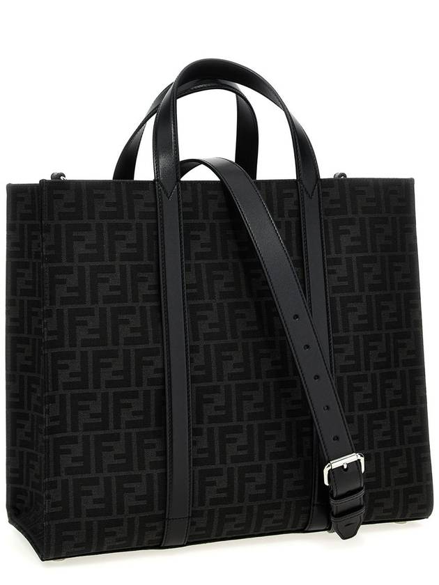 Fendi Ff Jacquard Shopper - FENDI - BALAAN 2