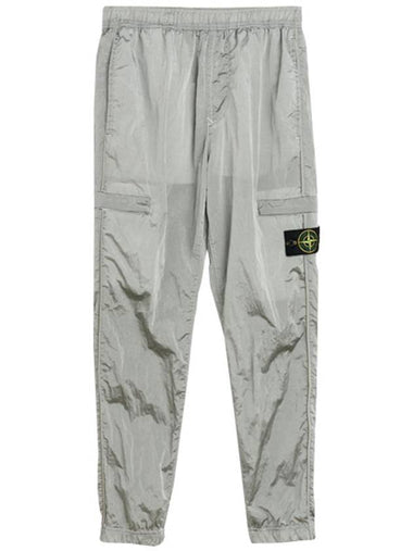 Wappen Patch Nylon Metal Cargo Track Pants Ice - STONE ISLAND - BALAAN 1