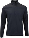 Golf Tour Half Zip Long Sleeve T-Shirt Black - NIKE - BALAAN 2