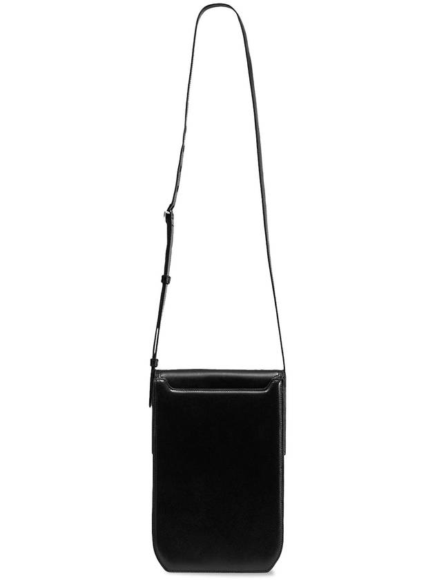 Small Calepin Leather Messenger Cross Bag Black - LEMAIRE - BALAAN 2