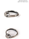 24SS Ncase NAIL Silver Ring G NLAN01 925 - GUIDI - BALAAN 4