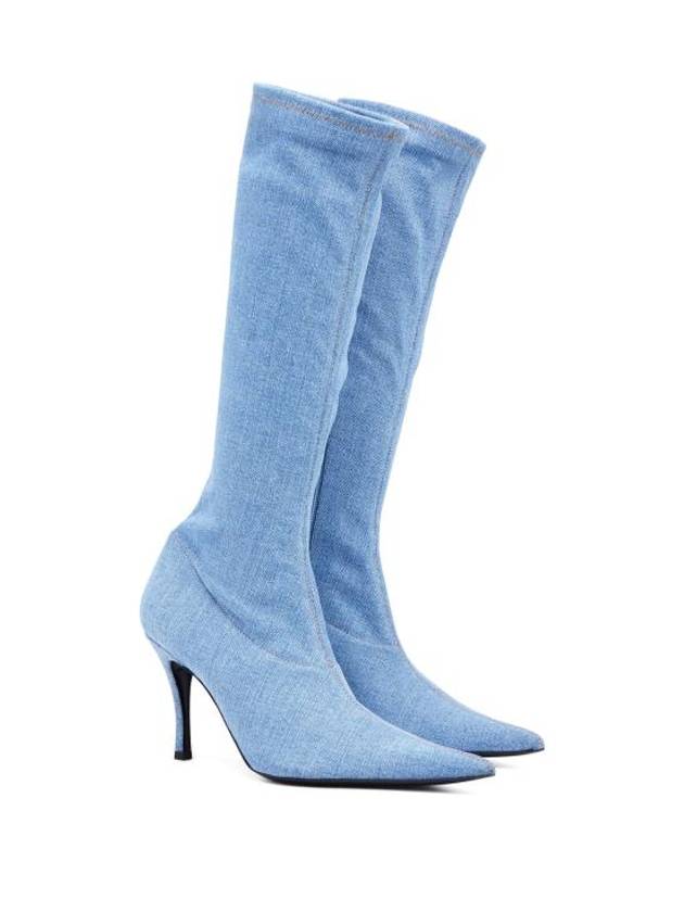 D Venus Stiletto Long Boots Light Blue - DIESEL - BALAAN 2