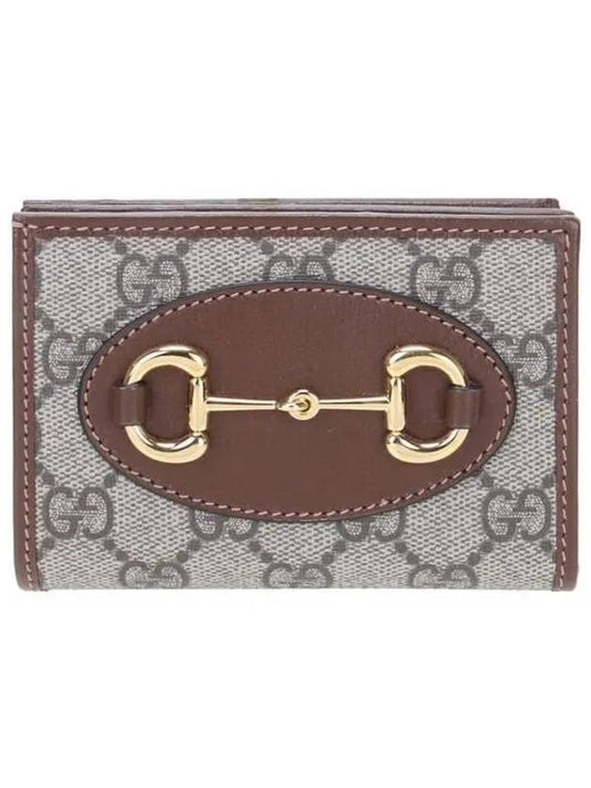 Horsebit 1955 Card Wallet Beige - GUCCI - BALAAN 2