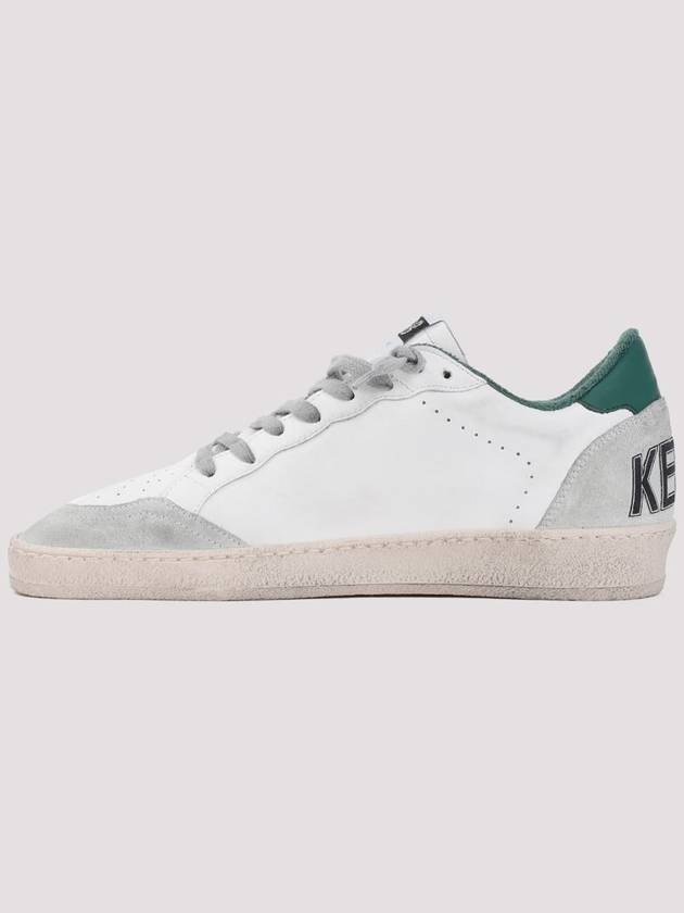 Ball Star Leather Low Top Sneakers White - GOLDEN GOOSE - BALAAN 3