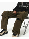 Half slit open knee cargo pants khaki - CPGN STUDIO - BALAAN 3