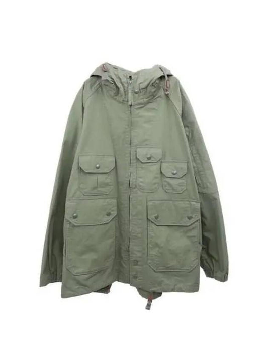 Multi pocket cotton hooded jacket 24S1D0105 CT010 - ENGINEERED GARMENTS - BALAAN 1