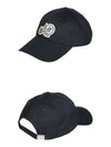 Double Logo Patch Ball Cap Night Blue - MONCLER - BALAAN 5