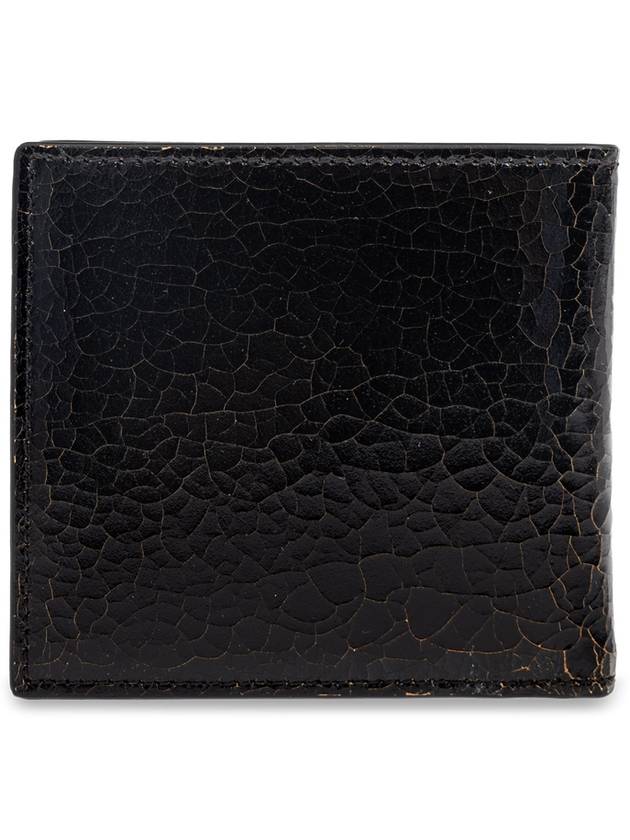 Alexander McQueen Leather Wallet, Men's, Black - ALEXANDER MCQUEEN - BALAAN 3