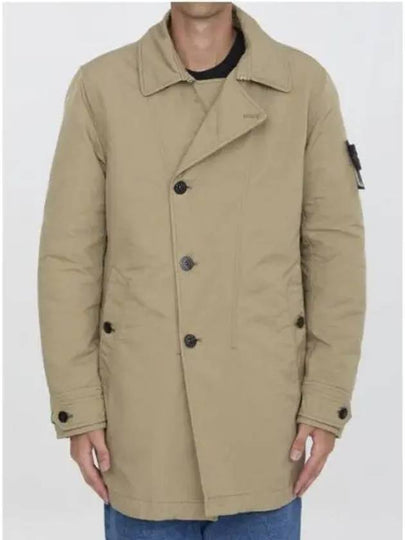 David TC Padding Jacket Biscuit - STONE ISLAND - BALAAN 2