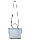 Bayswater Zipped Mini Tote Bag Blue - MULBERRY - BALAAN 7