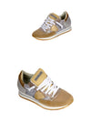 Tropez Height Insole Leather Low Top Sneakers Beige - PHILIPPE MODEL - BALAAN 6