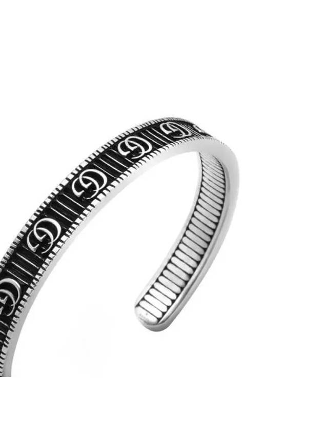 Marmont GG Detail Cuff Bracelet Silver YBA551903001 - GUCCI - BALAAN 5