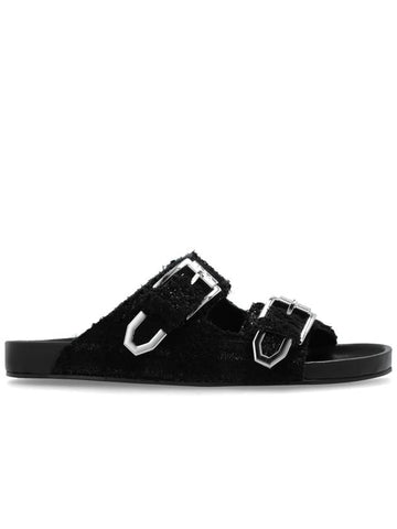 Iro Slides Billie, Women's, Black - IRO - BALAAN 1