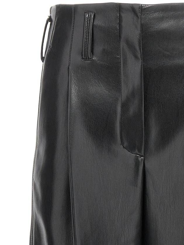 Philosophy Di Lorenzo Serafini Faux Leather Trousers - PHILOSOPHY DI LORENZO SERAFINI - BALAAN 3