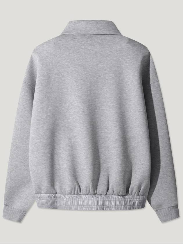 HONORE Overfit Half Zip Up Sweatshirt - IRO - BALAAN 2