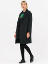 Wool Double Coat Black - JUN BY JUN K - BALAAN 4