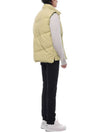 Bold Fox Head Quilted Gilet Vest Beige - MAISON KITSUNE - BALAAN 7