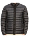 Men's Wappen Patch Duck Down Padding Black - STONE ISLAND - BALAAN 2