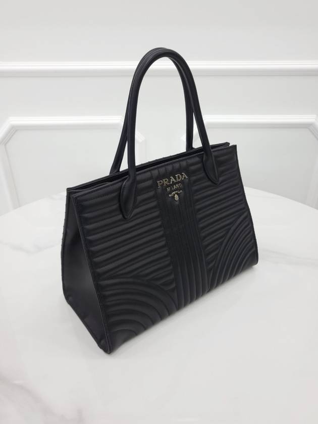 Diagram black tote bag 1BA165 - PRADA - BALAAN 3