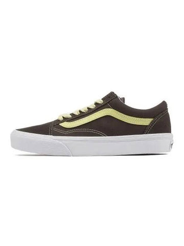 Old Skool Low Top Sneakers Pop Colors Turkish Coffee - VANS - BALAAN 1