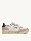 Men's Medalist Leather Low Top Sneakers White - AUTRY - BALAAN 2