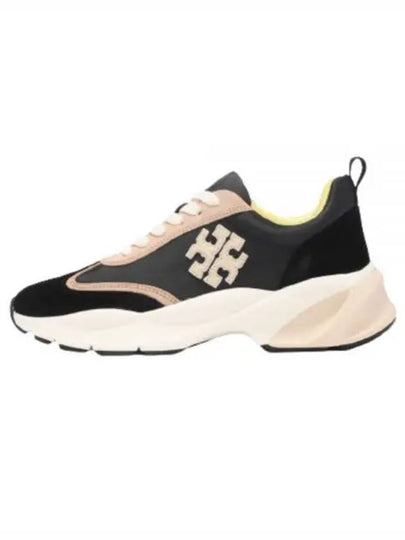 Good Luck Trainer Low Top Sneakers Black - TORY BURCH - BALAAN 2