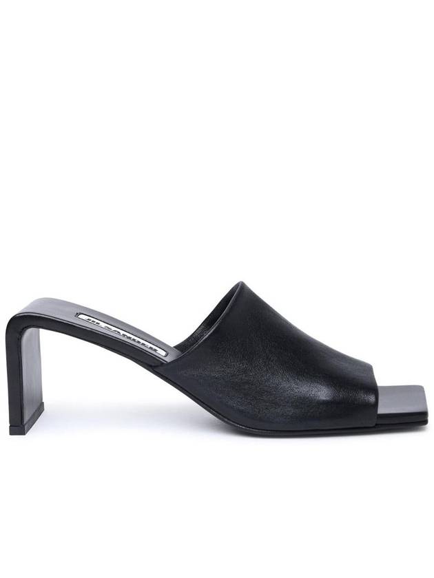 Square Open Toe Leather Sandals J15WP0124P6598 - JIL SANDER - BALAAN 2