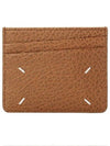 Four Stitch Card Wallet Brown - MAISON MARGIELA - BALAAN 1