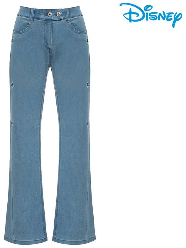 Waist Banding Bootcut Jeans Denim Pants DN1LPJ002 - DISNEY GOLF - BALAAN 1