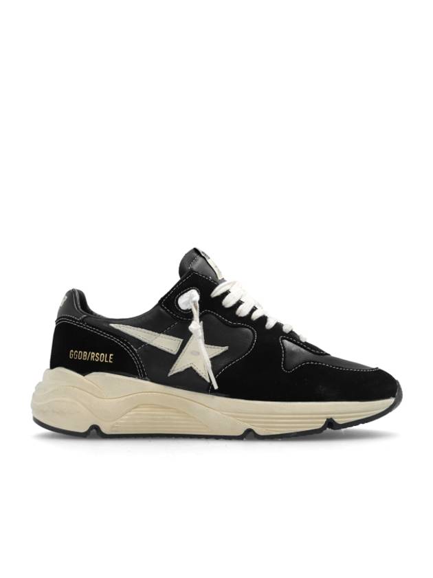 Running Sole Leather Low Top Sneakers Black - GOLDEN GOOSE - BALAAN 2