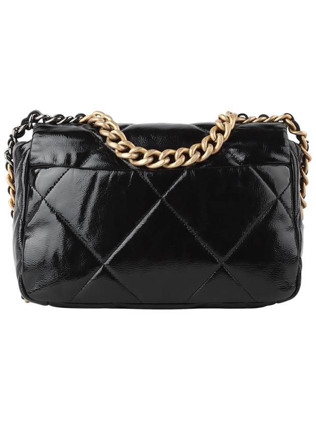 AS1160 19 Small Handbag Patent Flap Bag 34037 - CHANEL - BALAAN 3