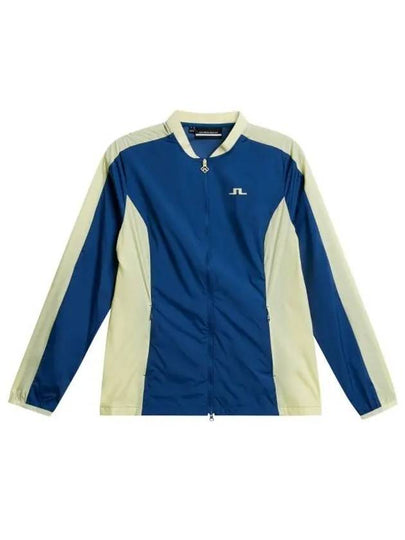 Thorine Zip-Up Jacket Estate Blue - J.LINDEBERG - BALAAN 2