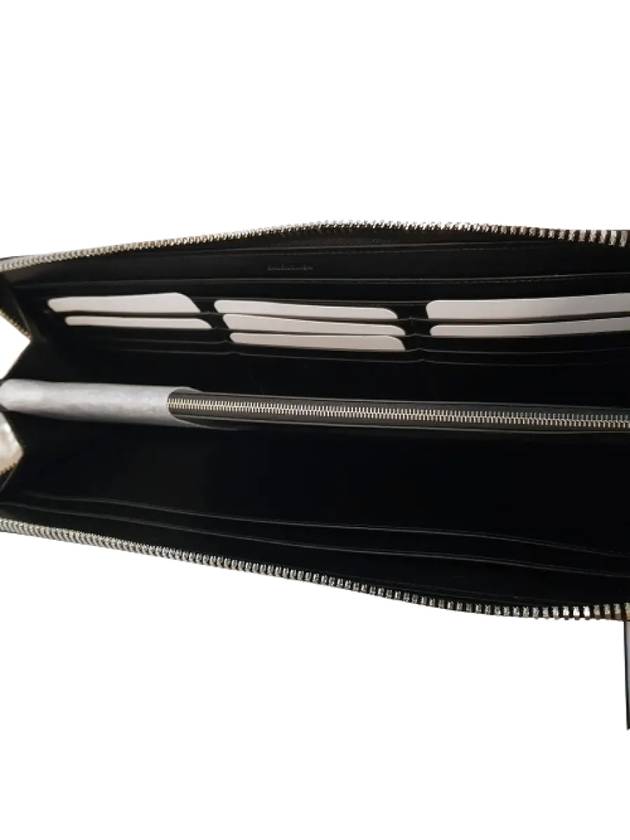 Leash Strap Leather Clutch Bag Black - BALENCIAGA - BALAAN 6