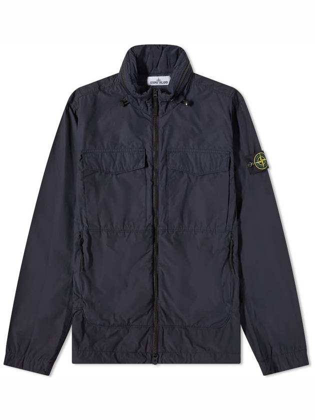 Waffen Naslan Light Watro Zip-up Jacket Navy - STONE ISLAND - BALAAN 2