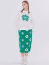 MET Flower Sweatshirt Skirt Set - METAPHER - BALAAN 4