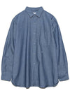 Regular collar chambray shirt - NANAMICA - BALAAN 1