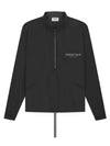 Essential Half Zip Track Jacket Anorak Windbreaker Black - FEAR OF GOD ESSENTIALS - BALAAN 2