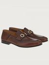 Gancini Ornament Loafer Chocolate - SALVATORE FERRAGAMO - BALAAN 2