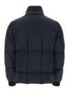 Nylon Funnel High Neck Padding Navy - TOM FORD - BALAAN 3