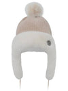 Women s Fur Ear Warmer Drop Beanie IPL4WCP174 BE - IJP DESIGN - BALAAN 3